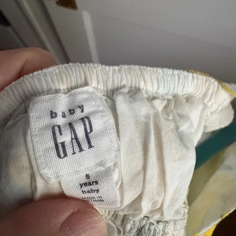 GAP Lemon dress 5T